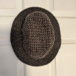 Millars Clifden Connemara Ireland 100% Wool Woven Tweed Bucket Hat 6 7/8 size